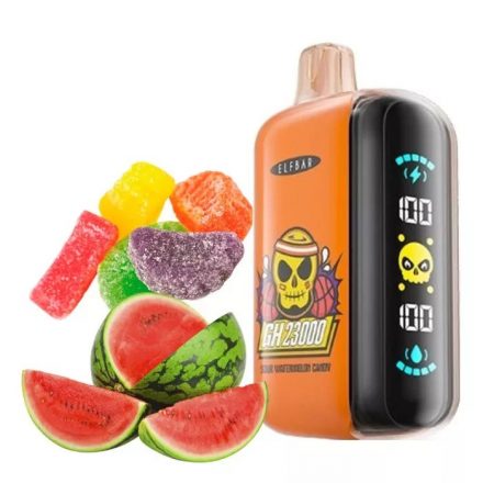 Elf Bar GH23000 Sour Watermelon Candy 50 mg Nikotín - dobíjateľná