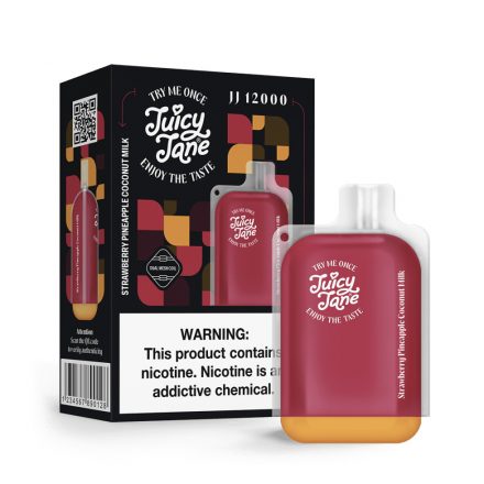 Juicy Jane JJ12000 Strawberry Pineapple Coconut Milk 5% Dobíjateľná